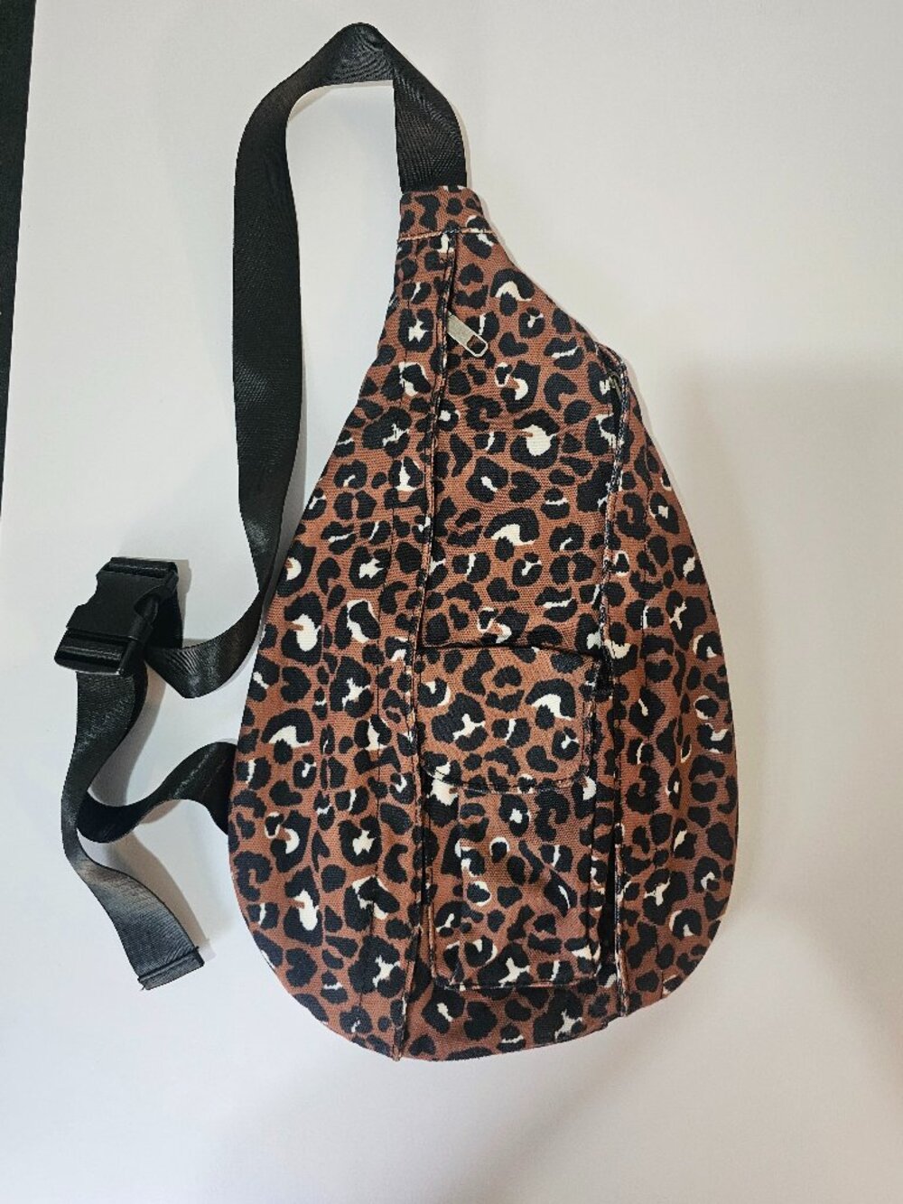 Marleylilly Sling Bag Leopard Brown Grunge Punk Casual